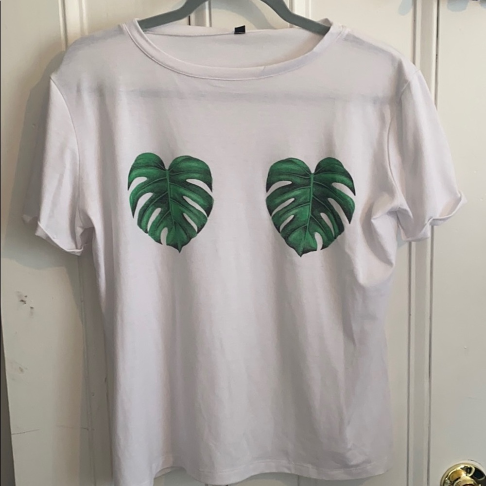 ASOS palm tee shirt - worn ONCE